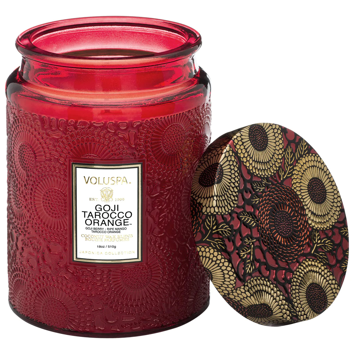 Goji Tarocco Orange Jar Candles