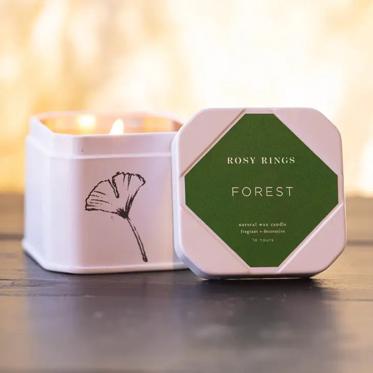 Travel Tin Botanical Candles