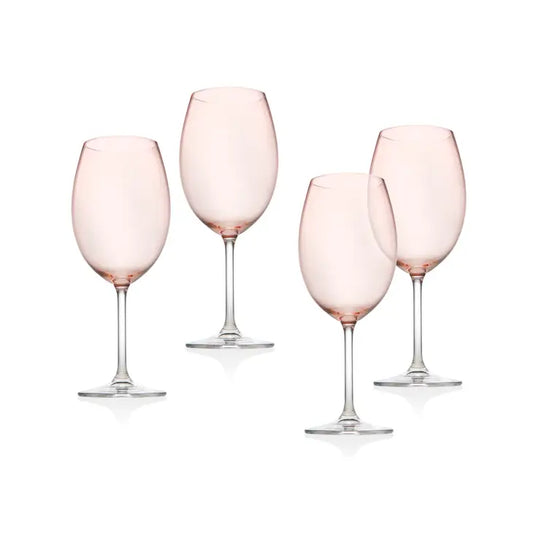 Meridian Blush Wine Glasses