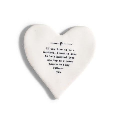 Sentiment Heart Coasters