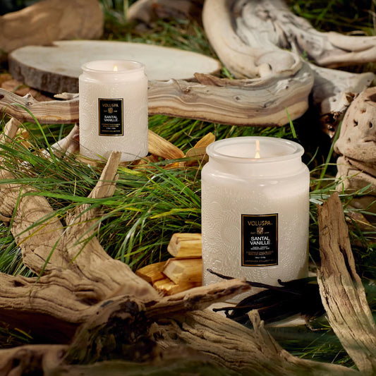 Santal Vanille Jar Candles