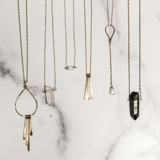 Necklaces & Earrings by Quinn Sharp Jewelry Designs