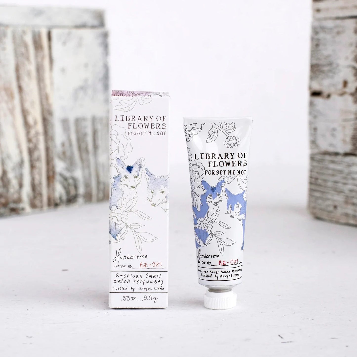 Library of Flowers Handcreme