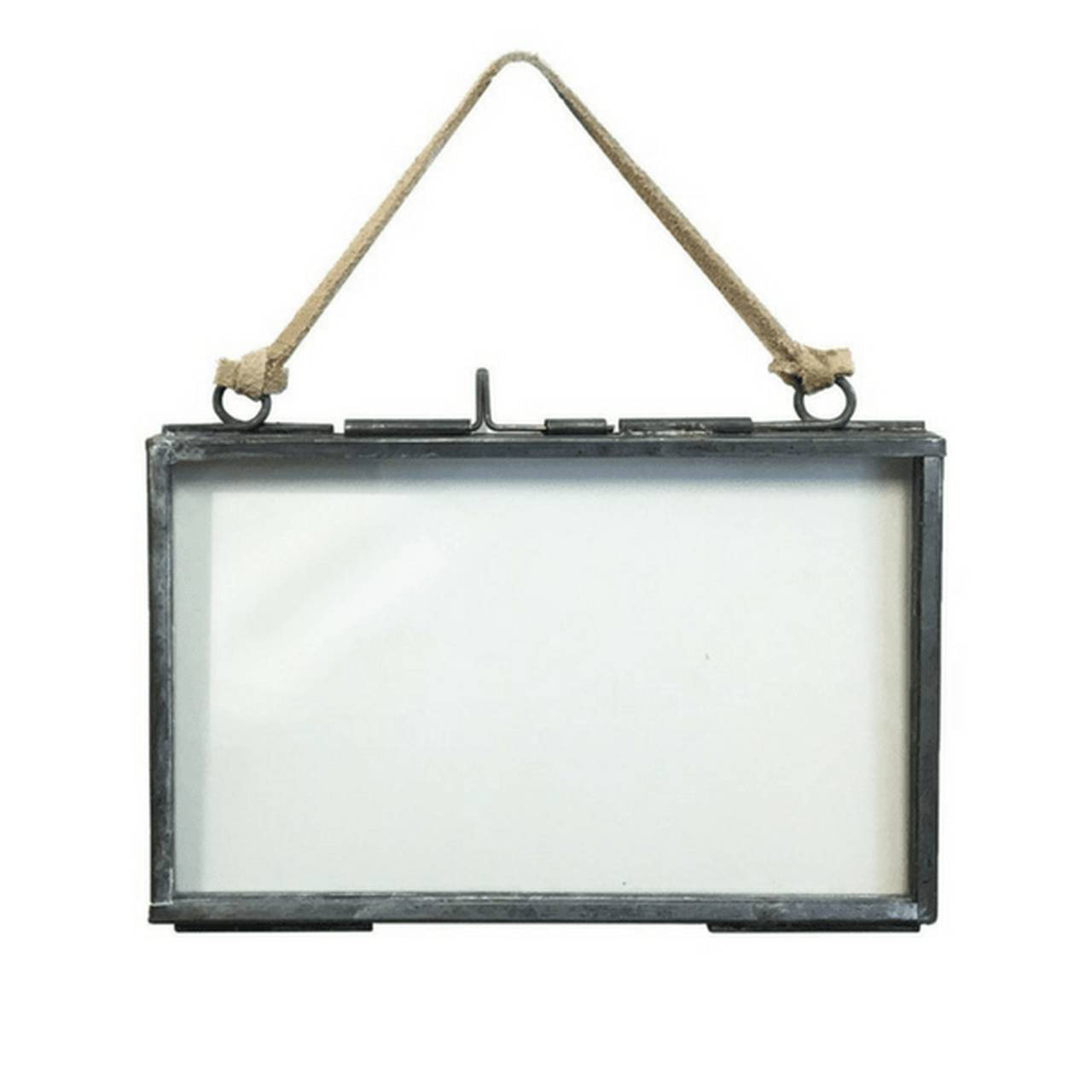 Hanging Zinc Glass Frame