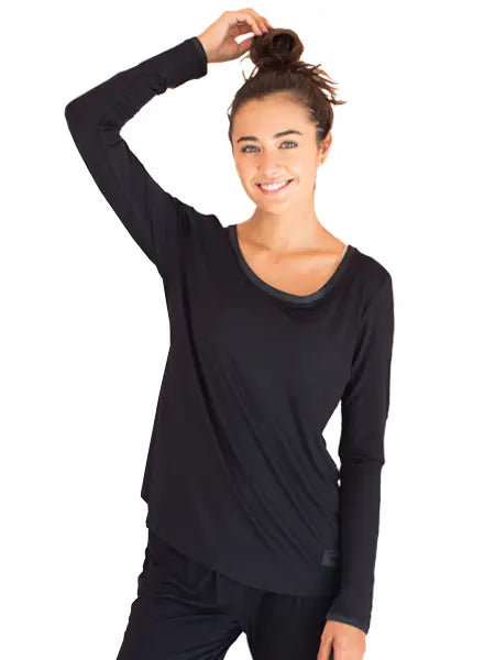 Bamboo Long Sleeve Pajama Top