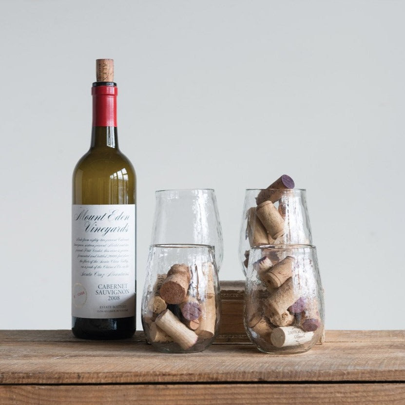 Recycled Stemless Wine Glass