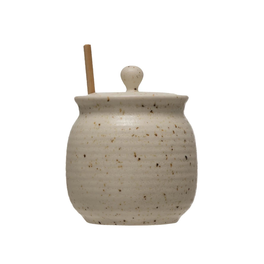 Honey Jar with Dipper
