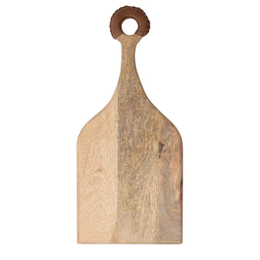 Braided Leather Handle Boards