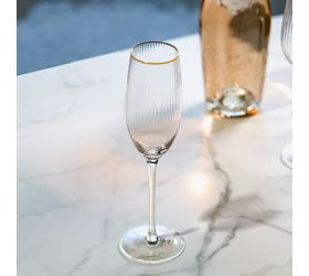 Gold Rim Glassware