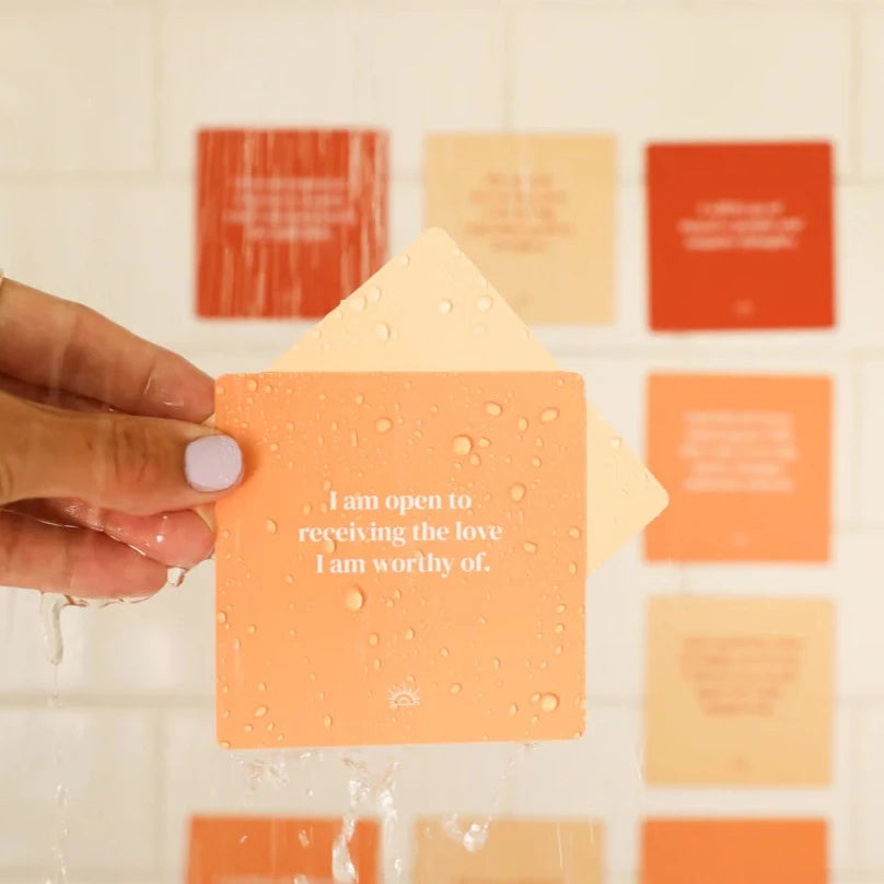 Shower Affirmation Cards