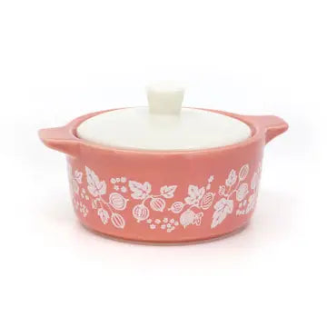 Pyrex-Inspired Casserole Ceramic Trinket Box