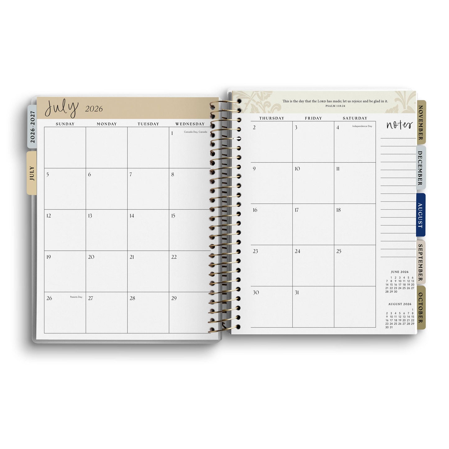Walking w/ Jesus 2026-2027 - 18 Month Planner