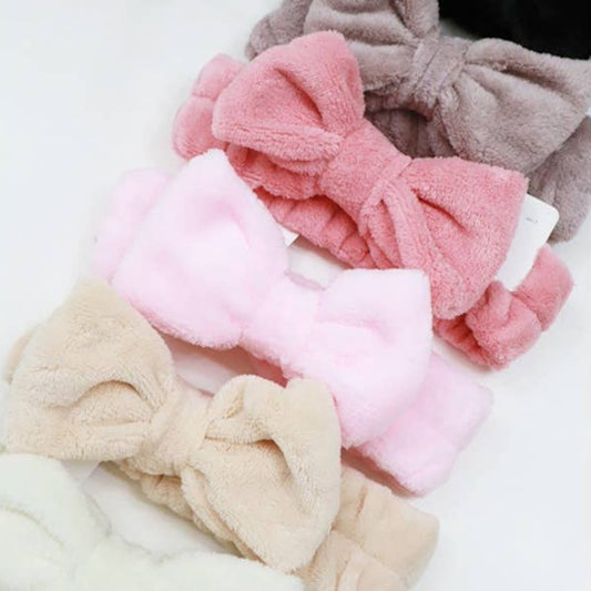 Soft Tone Solid Spa Headbands