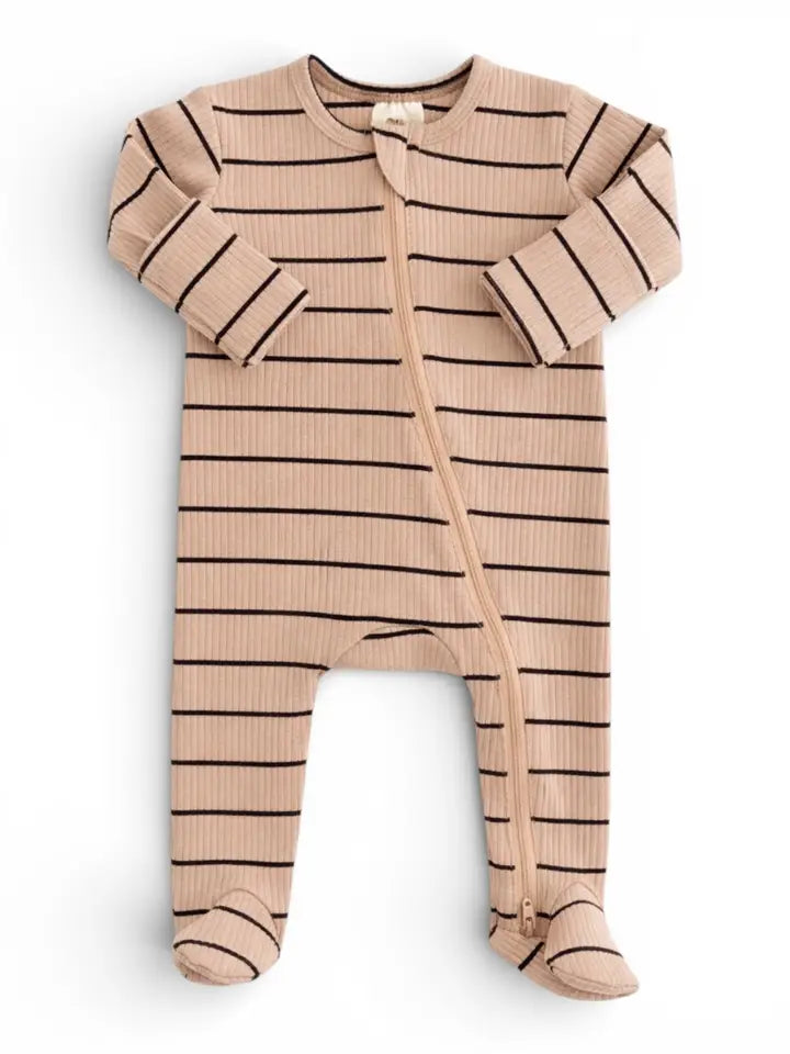 Organic 2-Way Zip Footies