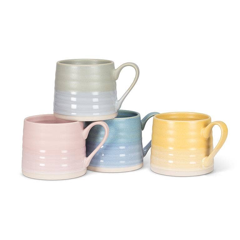 Ridged Mugs