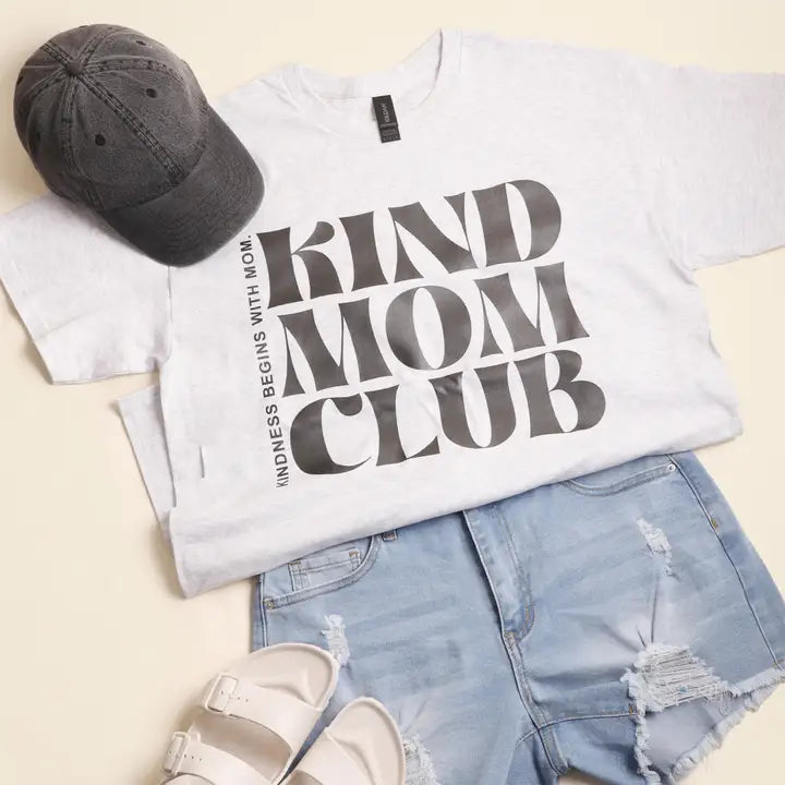 Kind Mom Club Graphic T-Shirt