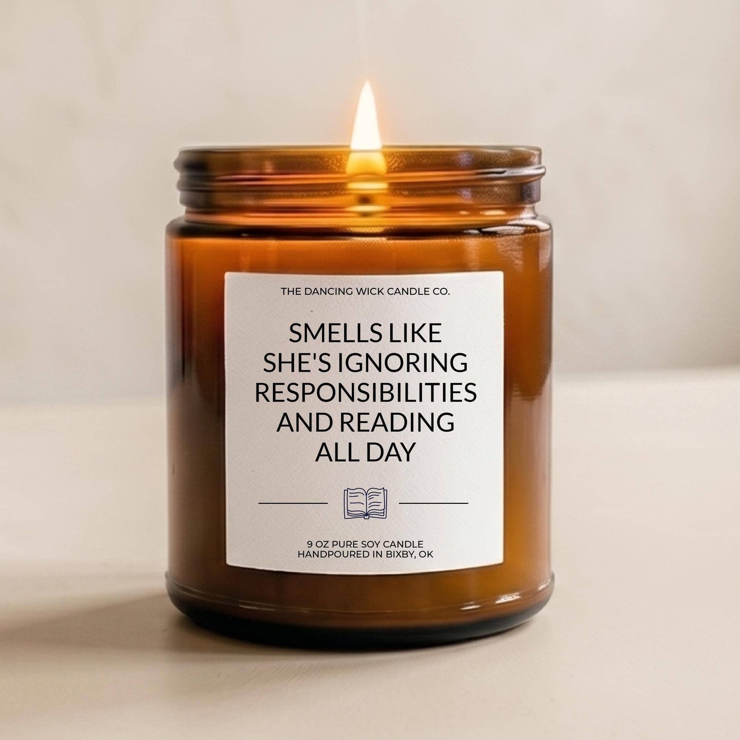 Ignoring Responsibilities & Reading All Day Candle