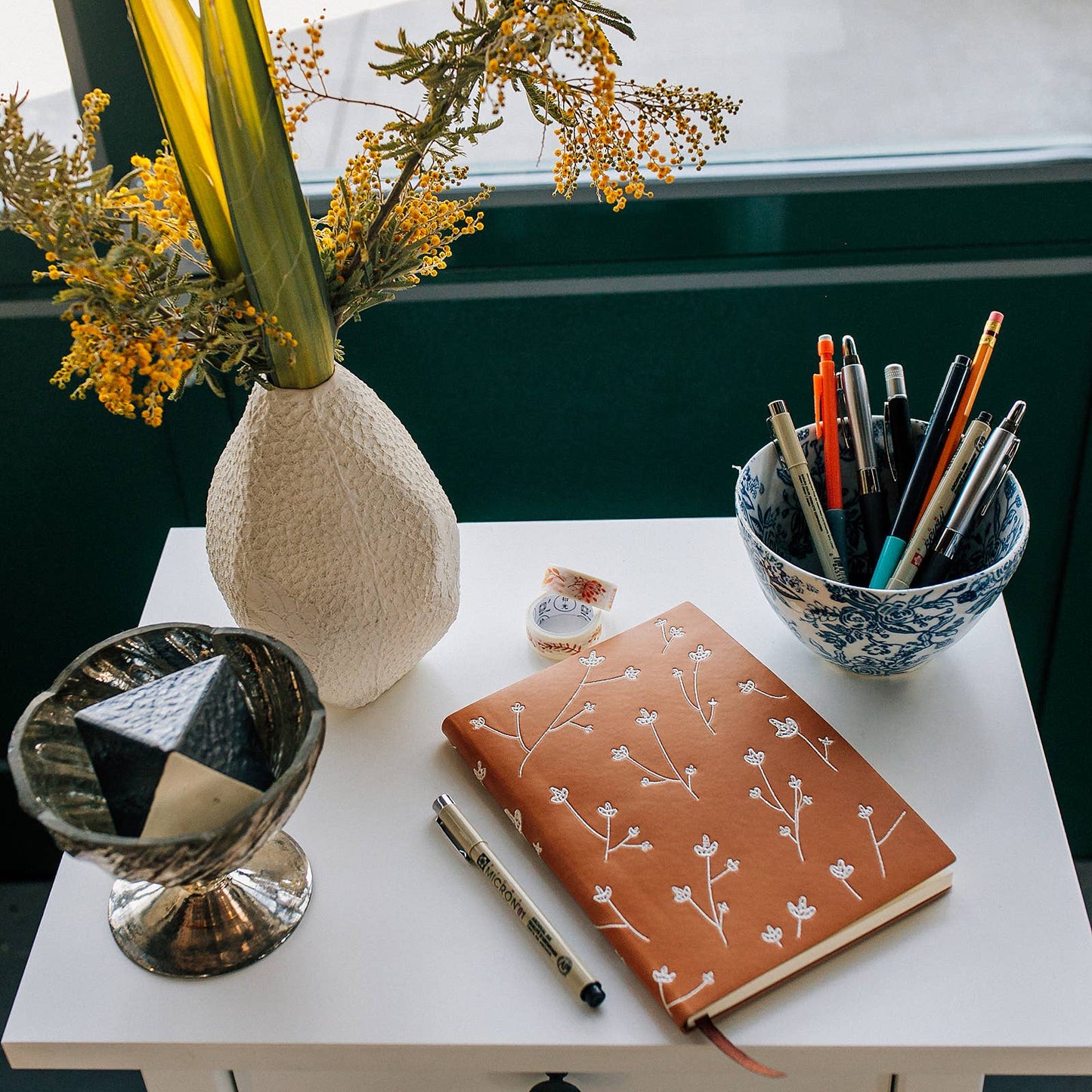 Samantha Embroidered Journal