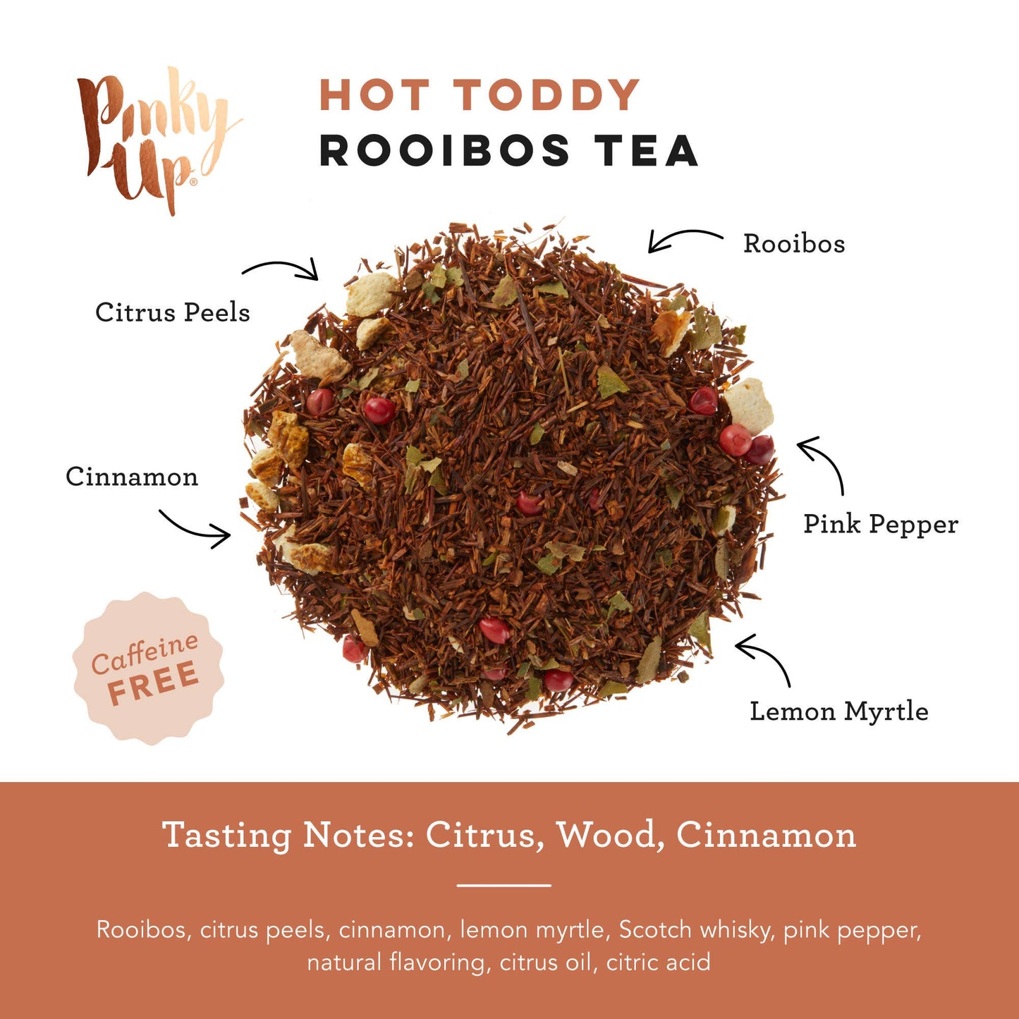 Hot Toddy Rooibos Tea by Pinky Up