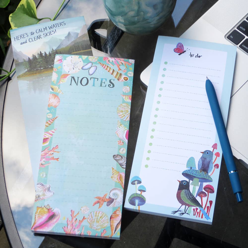 Blue Birds To-Do List Notepad