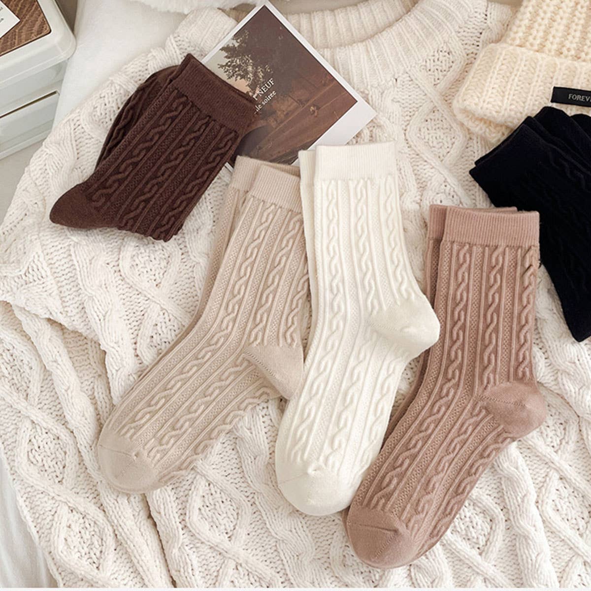 Winter Cashmere Socks