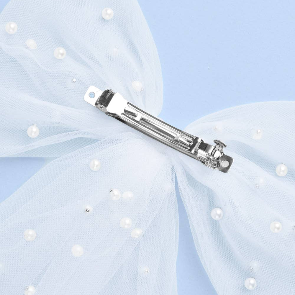 Bride to Be Pearl Hair Bow