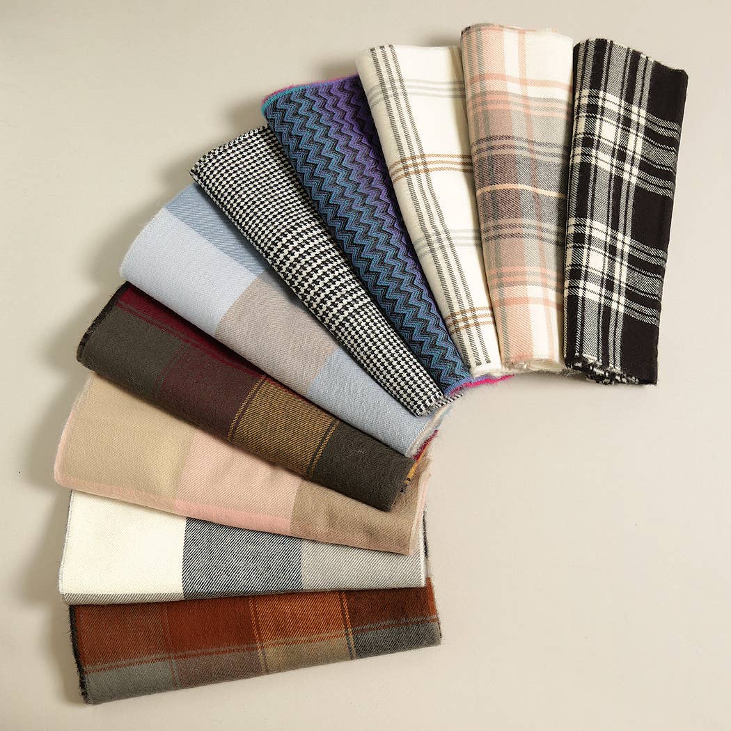 Softer Than Cashmere Patterned Scarves – Land of Lovely
