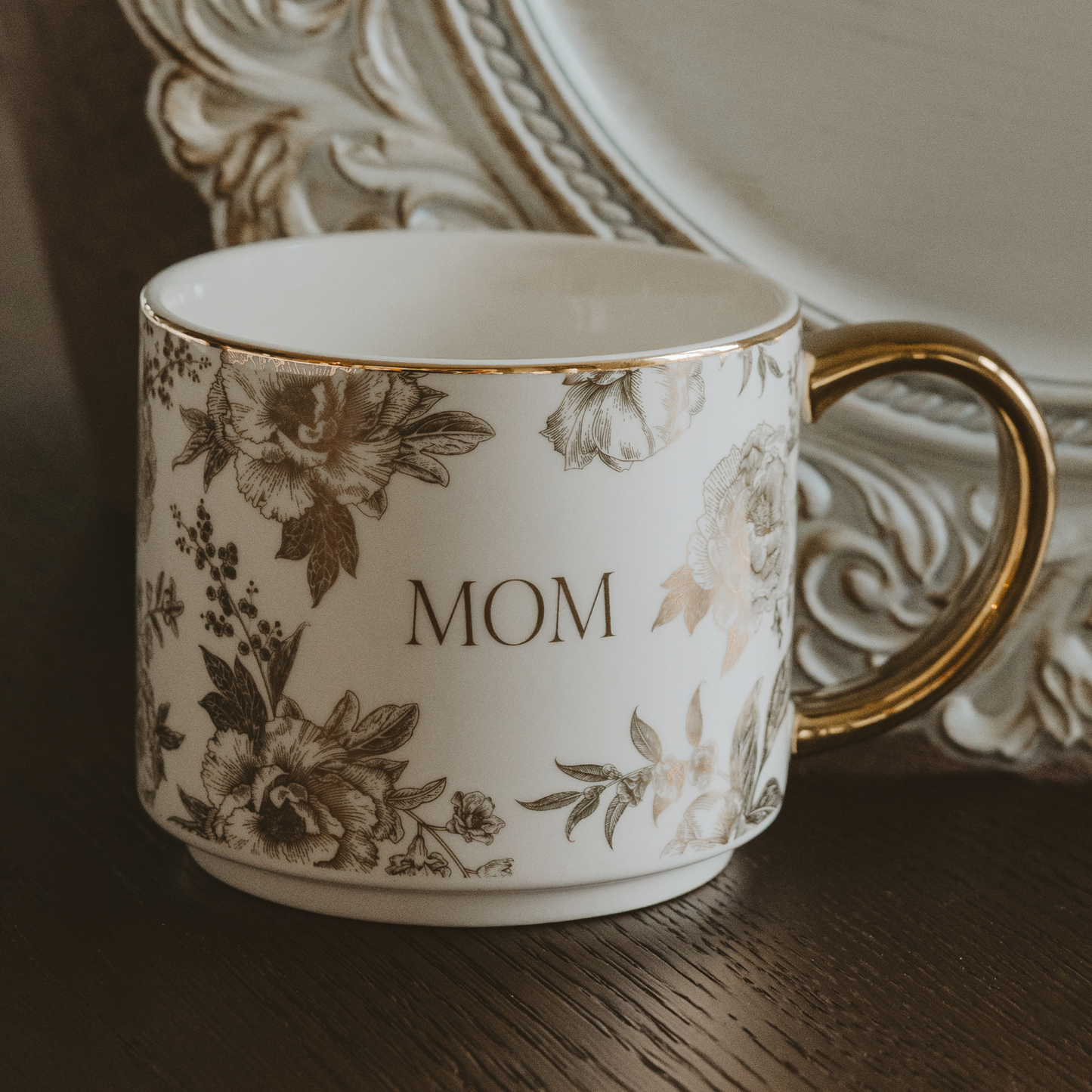 Gold Mom Mug