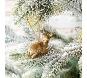 Laying Deer Ornament