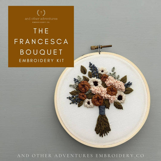 The Francesca Bouquet Embroidery Kit