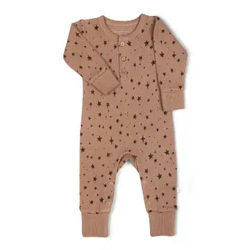 Organic Button Romper