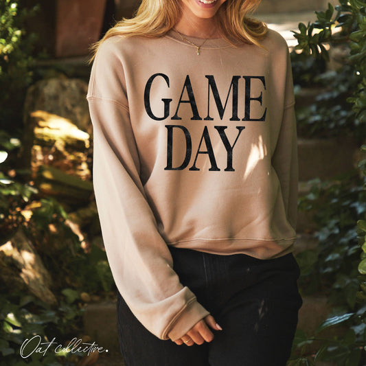 Game Day Mid Cropped Sweatshirt