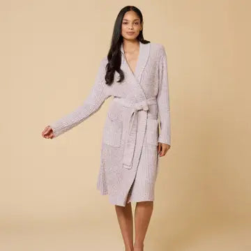 Marshmallow Rib Wrap Robe