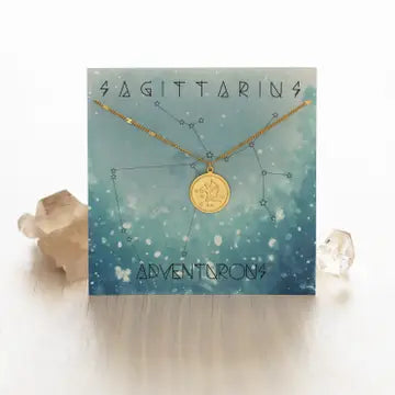 Zodiac Medallion Necklaces