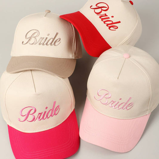 Bride Embroidered Trucker Hat