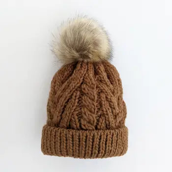 Knit Pom Beanies