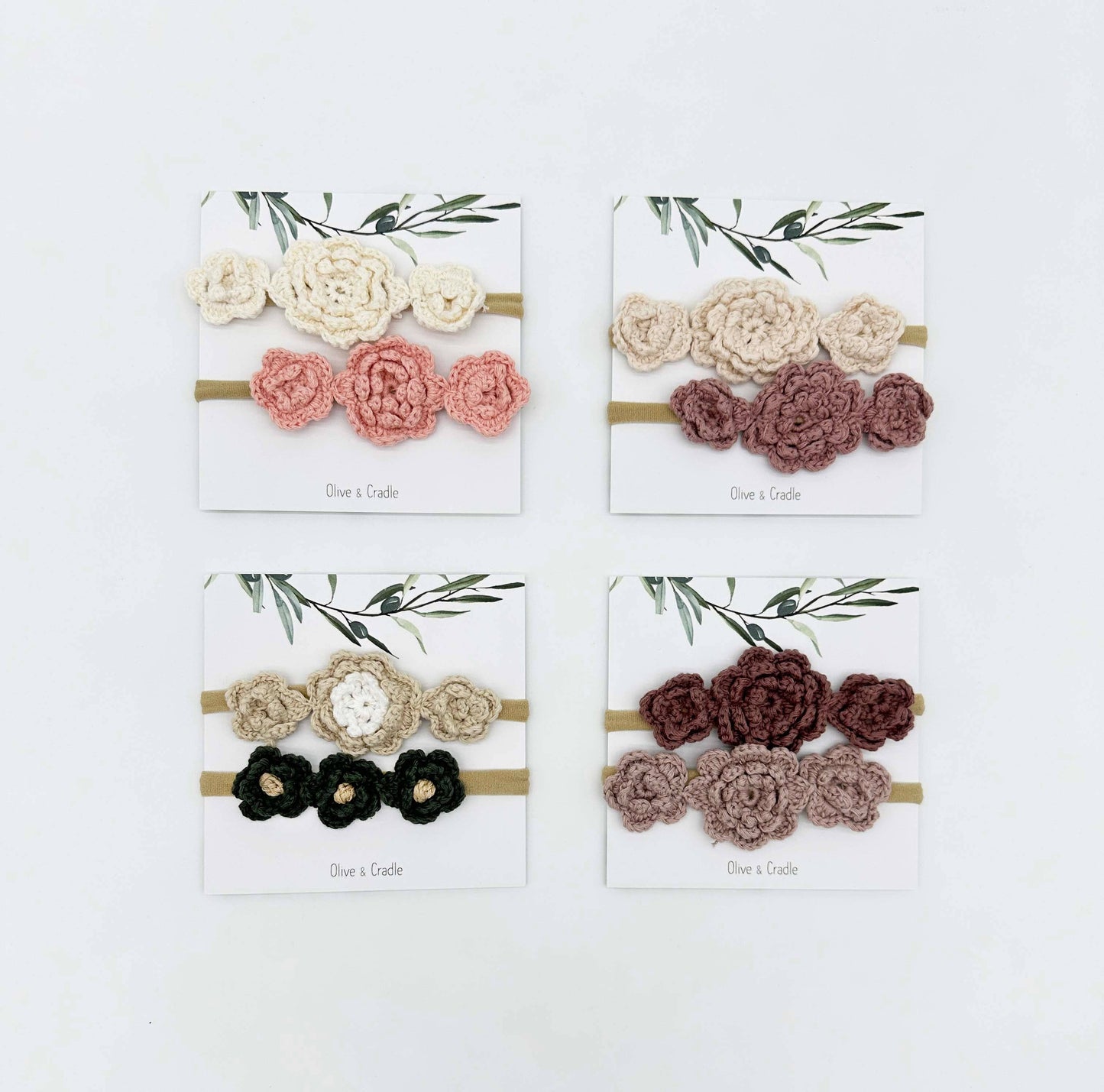 Crochet Flower Headbands