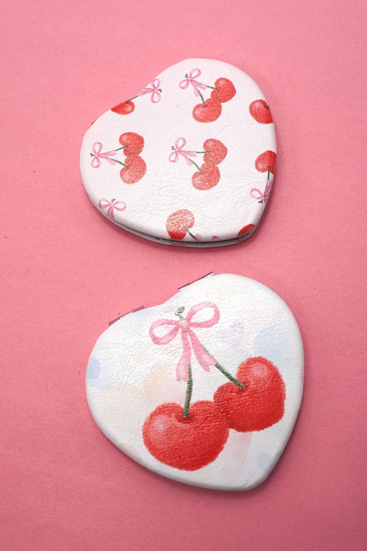 Travel Cherry Compact Mirrors