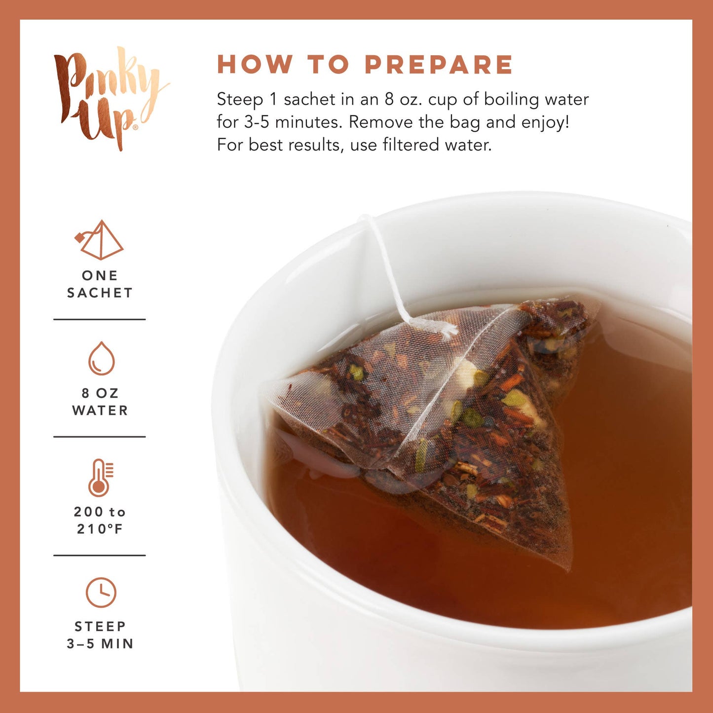 Hot Toddy Rooibos Tea by Pinky Up