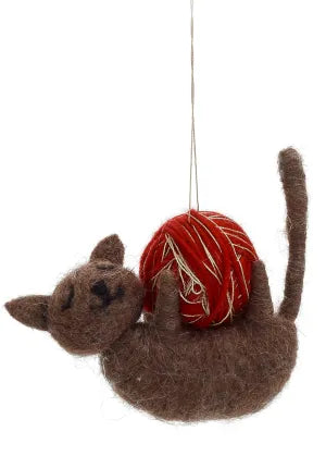 Wool Animal Ornaments