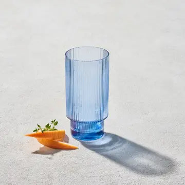 Malibu Ribbed Glassware Collection