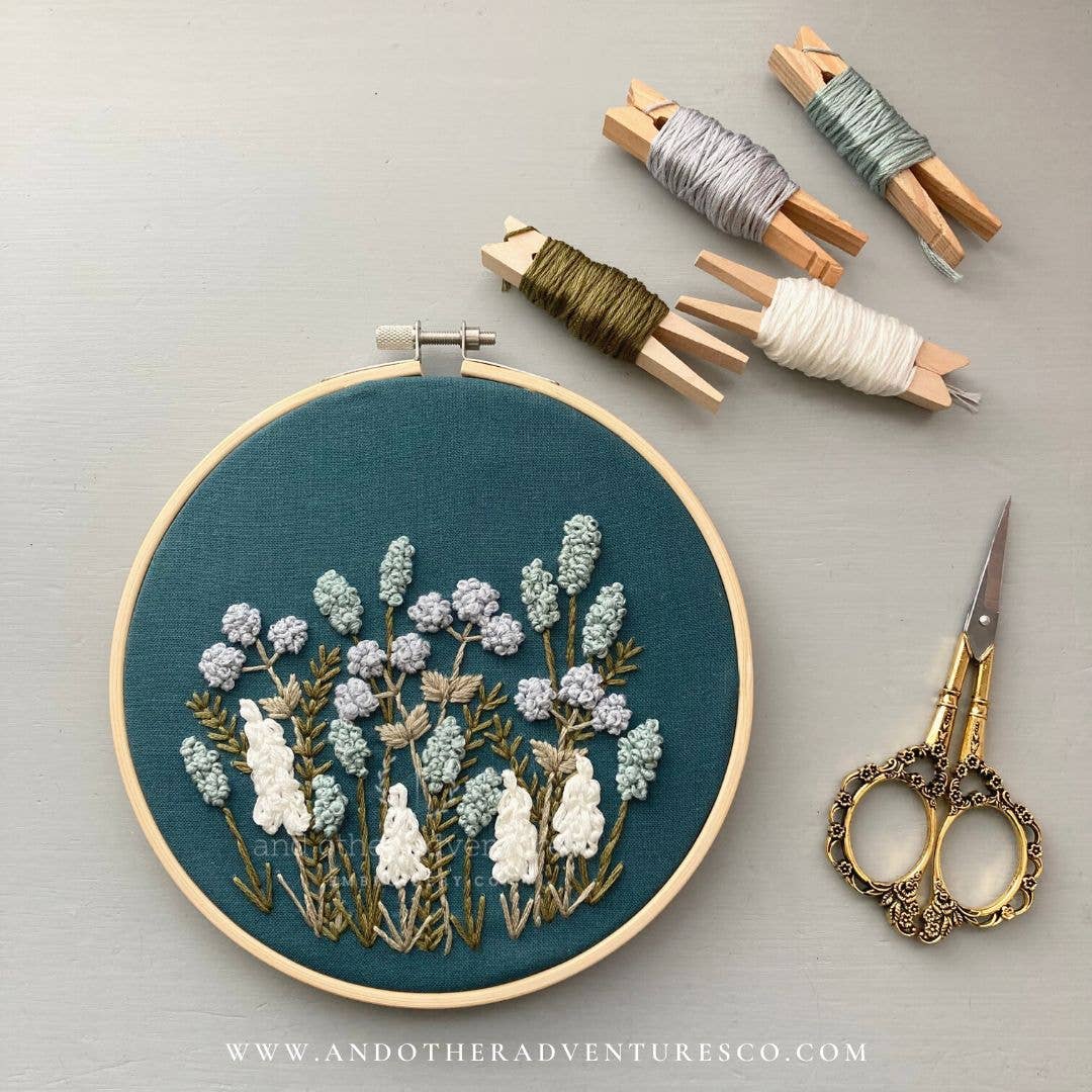 Avonlea in Sea Salt Embroidery Kit