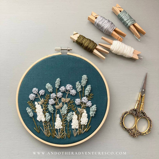 Avonlea in Sea Salt Embroidery Kit