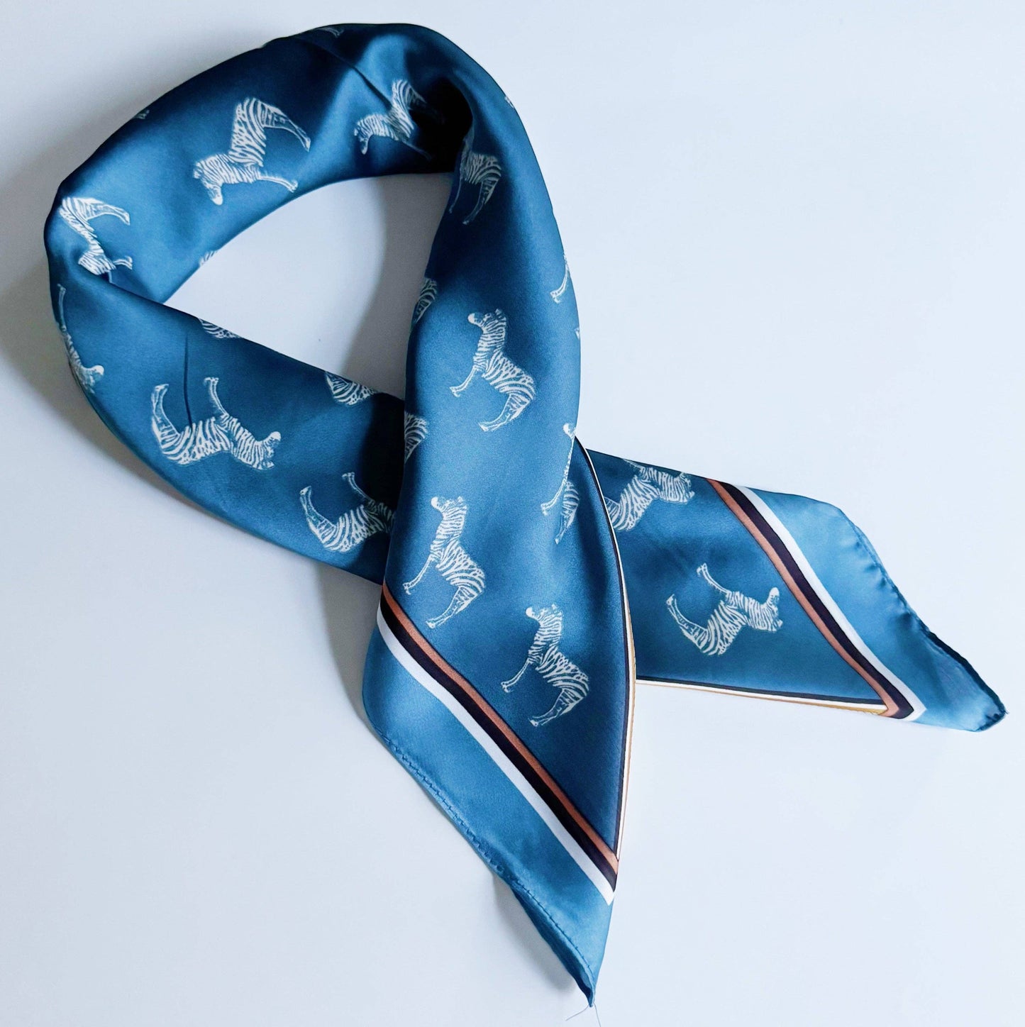 Stylish Satin Square Scarves