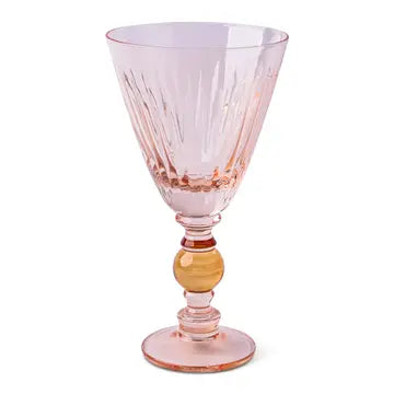 Elegant Pink Glassware Collection