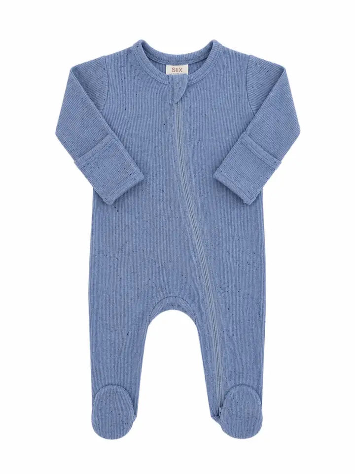 Organic 2-Way Zip Footies