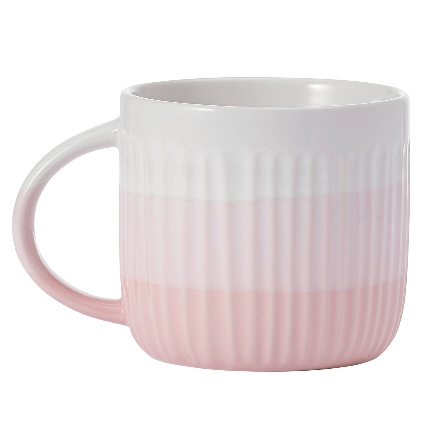 Pink Debossed Ombre Mug