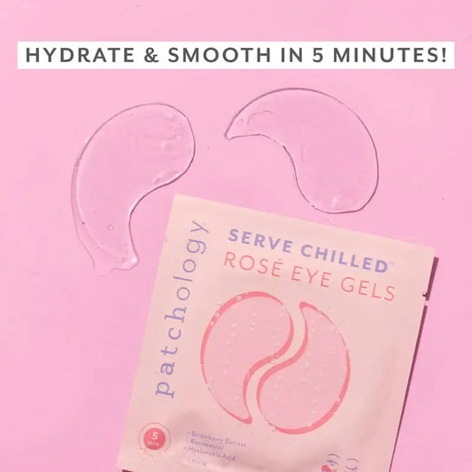 Serve Chilled Rosé Hydrating Eye Mask Gels