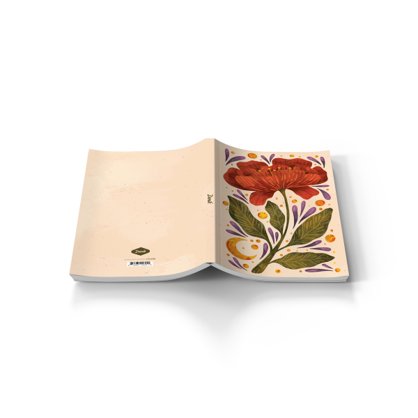 Burgundy Bloom Journal