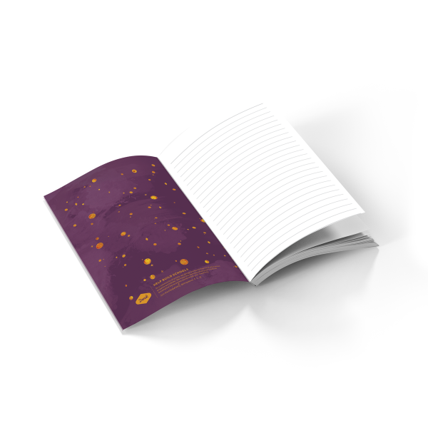 Burgundy Bloom Journal